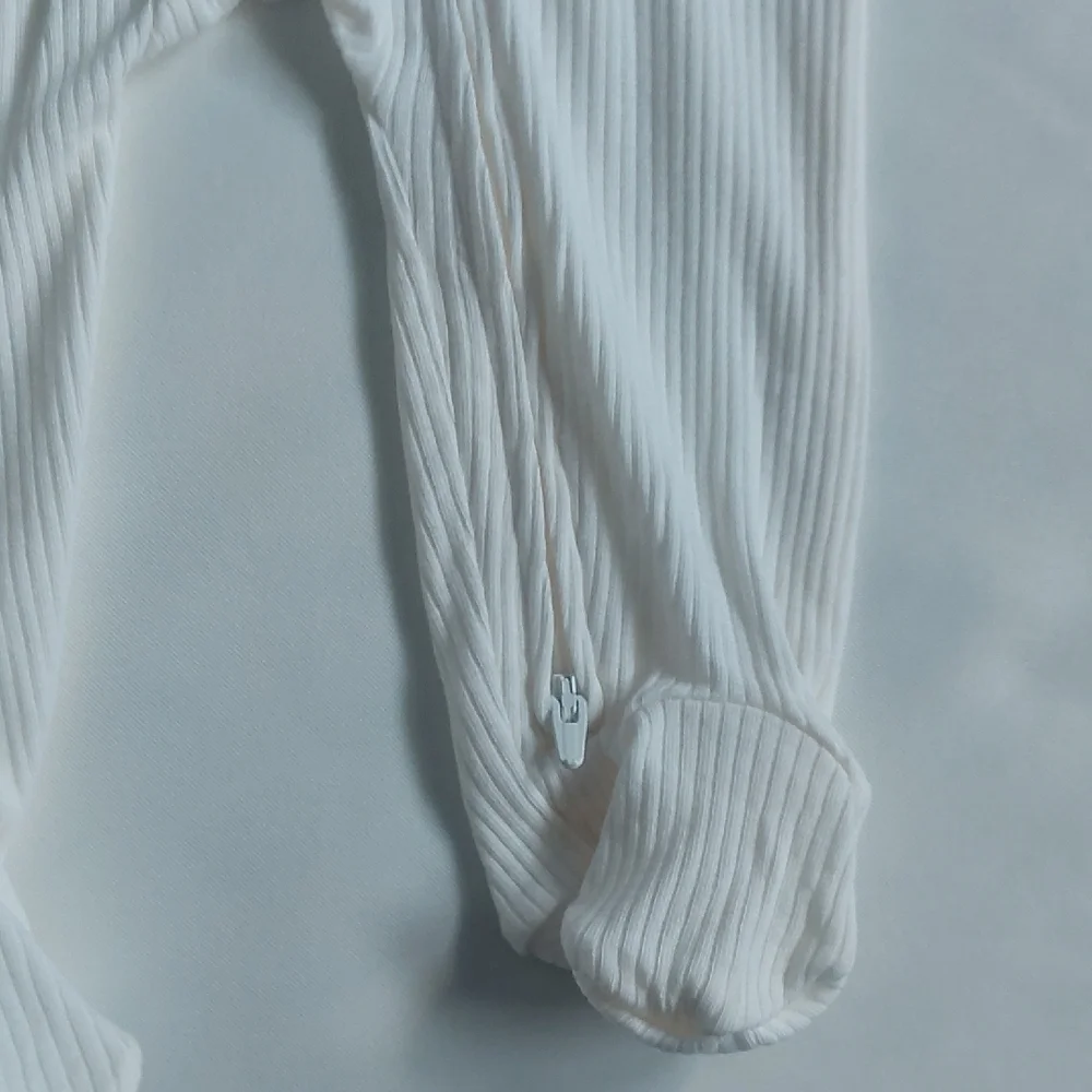 Carter's‎ White Cozy Footie One Piece 9 Months